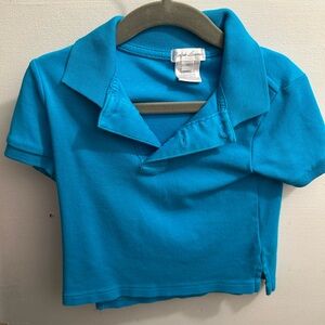Toddler Blue Polo Shirt